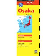Periplus Osaka Travel Map,9784805309520 Periplus Osaka Travel Map,9784805309520
