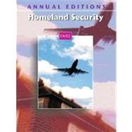 Annual Editions : Homeland Security 04/05,9780072949551 Annual Editions : Homeland Security 04/05,9780072949551