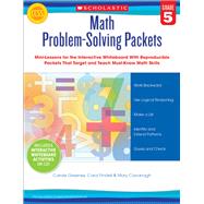 Math Problem-Solving Packets: Grade 5 Mini-Lessons for the I..., 9780545459563
