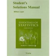 Essentials Of Statistics,9780321439574 Essentials Of Statistics,9780321439574
