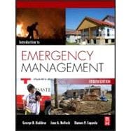 Introduction to Emergency Management,9781856179591 Introduction to Emergency Management,9781856179591