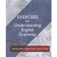 Exercise Book for Understanding English Grammar,9780205209606 Exercise Book for Understanding English Grammar,9780205209606