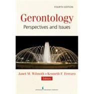 Gerontology, 4th Edition : Perspectives and Issues,9780826109651 Gerontology, 4th Edition : Perspectives and Issues,9780826109651