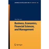 Business, Economics, Financial Sciences, and Management, 9783642279652