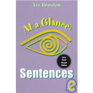 At a Glance: Sentences,9780395899670 At a Glance: Sentences,9780395899670