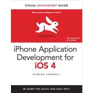 iPhone Application Development for iOS 4: Visual QuickStart ..., 9780321719683
