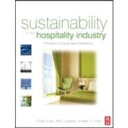 Sustainability in the Hospitality Industry,9780750679688 Sustainability in the Hospitality Industry,9780750679688