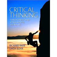 Critical Thinking : Tools for Taking Charge of Your Learning and Your Life,9780130869722 Critical Thinking : Tools for Taking Charge of Your Learning and Your Life,9780130869722