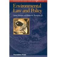 Environmental Law and Policy,9781566629843 Environmental Law and Policy,9781566629843