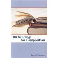 80 Readings for Composition,9780321419910 80 Readings for Composition,9780321419910