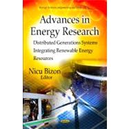 Advances in Energy Research : Distributed Generations System..., 9781612099910