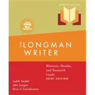 Longman Writer, The, Brief Edition, MLA Update Edition: Rhetoric, Reader, and Research Guide,9780205739998 Longman Writer, The, Brief Edition, MLA Update Edition: Rhetoric, Reader, and Research Guide,9780205739998