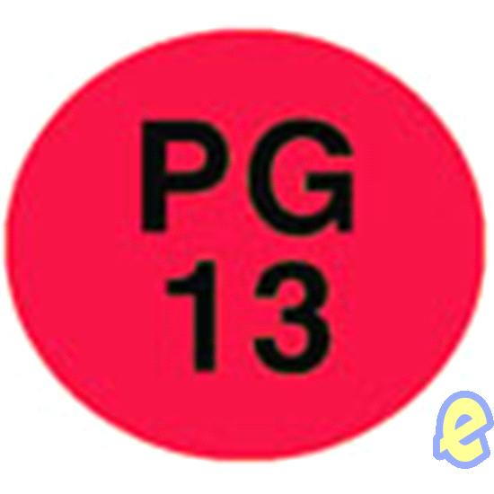 Pg 13 Label