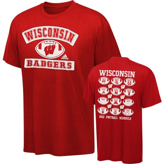 Wisconsin Badger Red