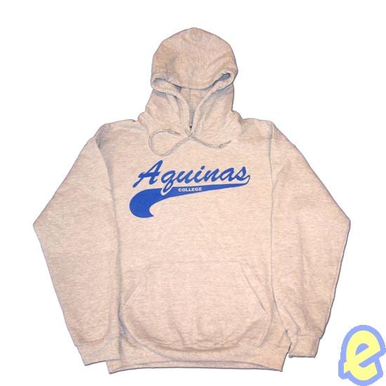 Aquinas College Swoosh Logo Hooded Sweatshirt